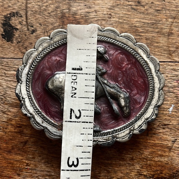 “End Of The Trail” Western Cowboy Belt Buckle - Picture 5 of 5